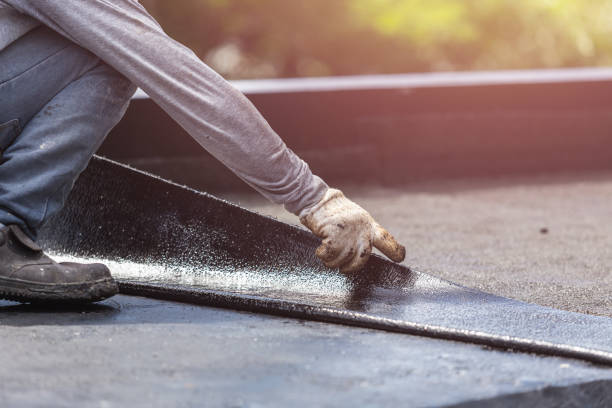 Professional Exterior Waterproofing technician working in Richmond, IN